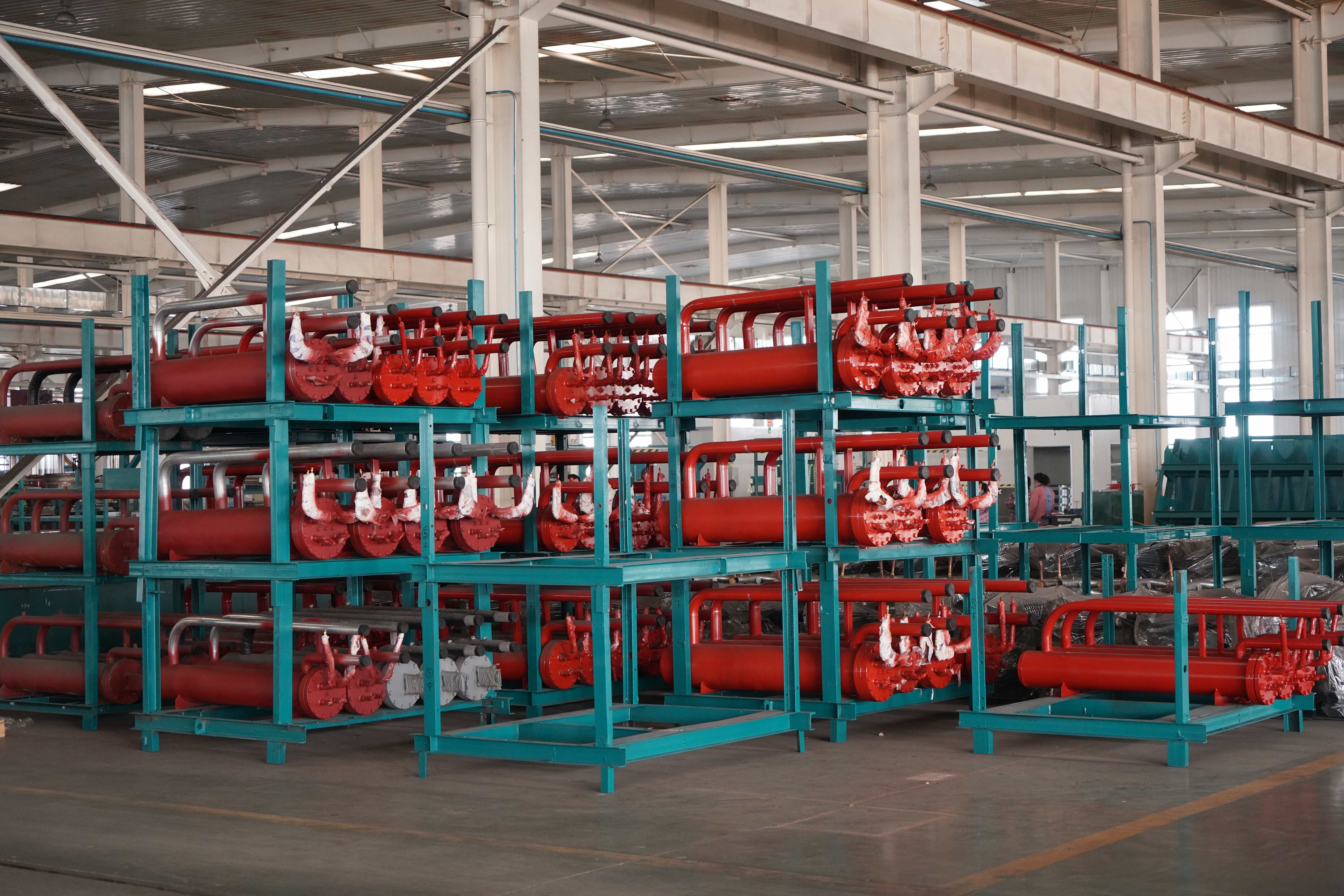 الشكل 5 مخزون المبادل الحراري